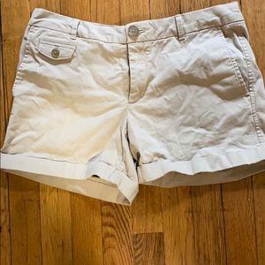 Banana Republic khaki shorts